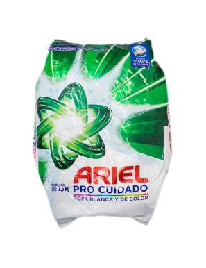 ARIEL DETERGENTE PRO CUIDADO X 2.5 KG.
