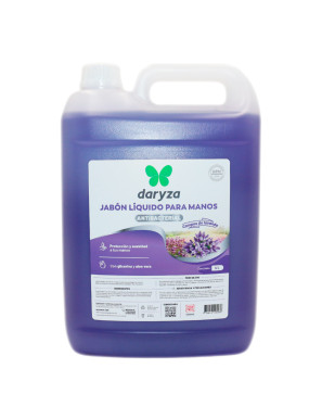DARYZA JABON LIQUIDO PARA MANOS ANTIBACTERIAL GL X 4 LT LAVANDA