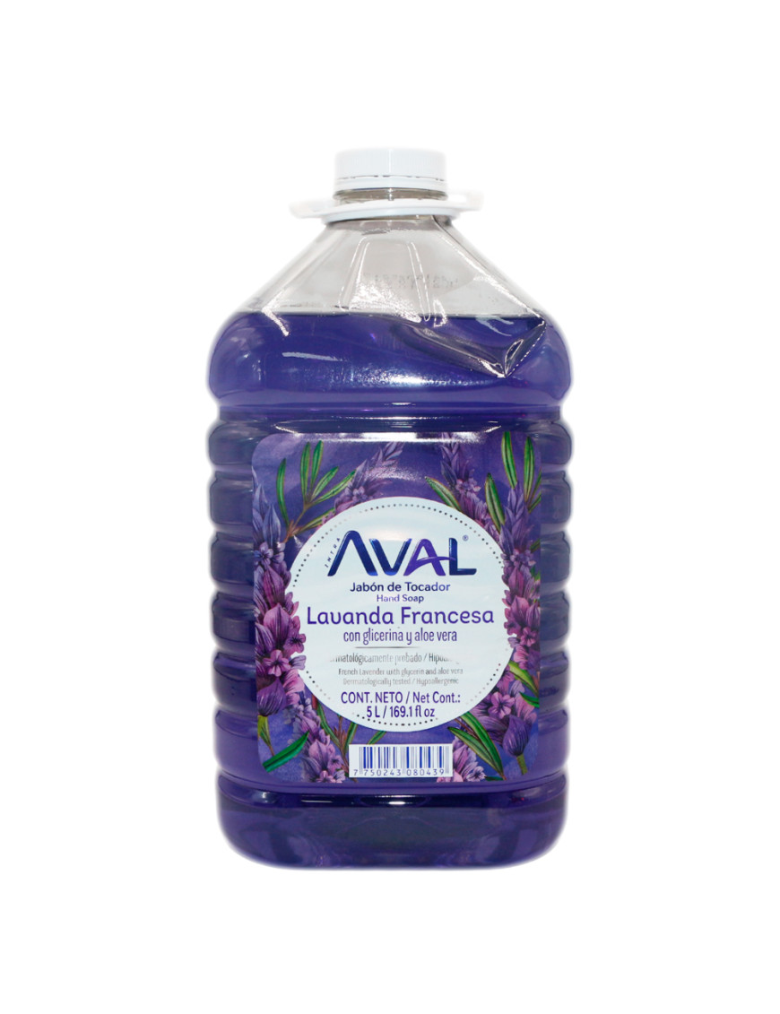 AVAL JABON LIQUIDO GL. X 5 LT. LAVANDA
