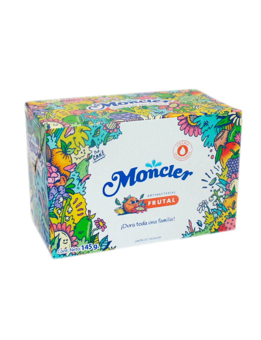 MONCLER JABON ANTIBACTERIAL X 145 GR FRUTAL